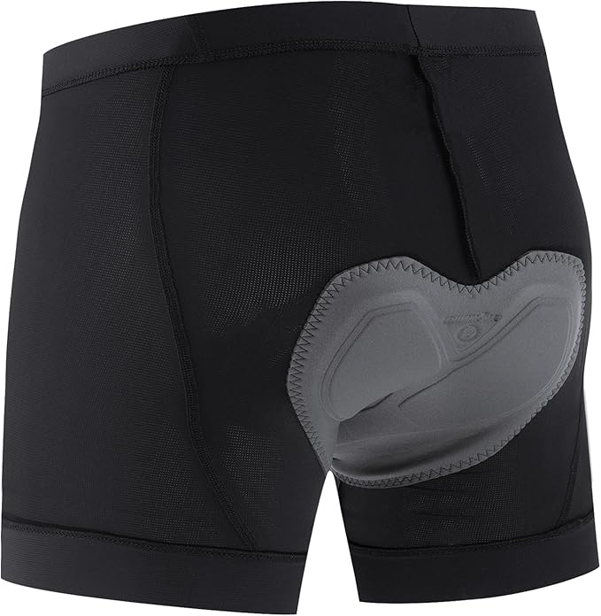 YKYWBIKE Cycling Underwear Mens 4D Padded Bike Shorts Breathable Biker Short Bicycle MTB Liner Short Road Biking Shorts