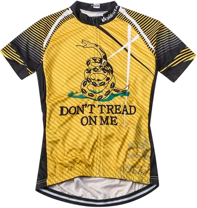 Weimostar Men's USA Cycling Jersey Short Sleeve Biking Shirts Breathable with Pockets