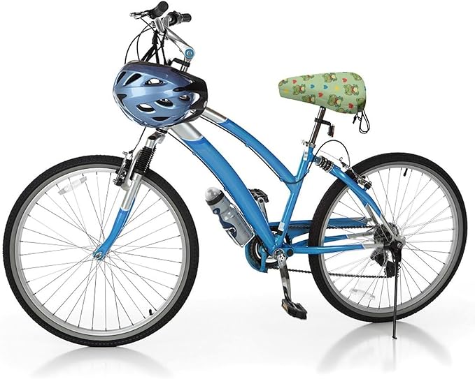 Adjustable Exercise Bike Seat Cover, Soft Cushion Indoor Outdoor Dust Resistant Protection