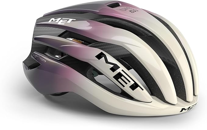 MET Trenta 3K Carbon MIPS Road Bike Helmet | Aerodynamic Racing Helmet for Adults, Carbon Fiber Construction, MIPS AIR Tech, Sunglasses Port