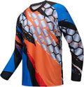 Cycling Jersey Long Sleeve Men's Mountain Bike Motocross Jersey Long Sleeve MTB T-Shirt