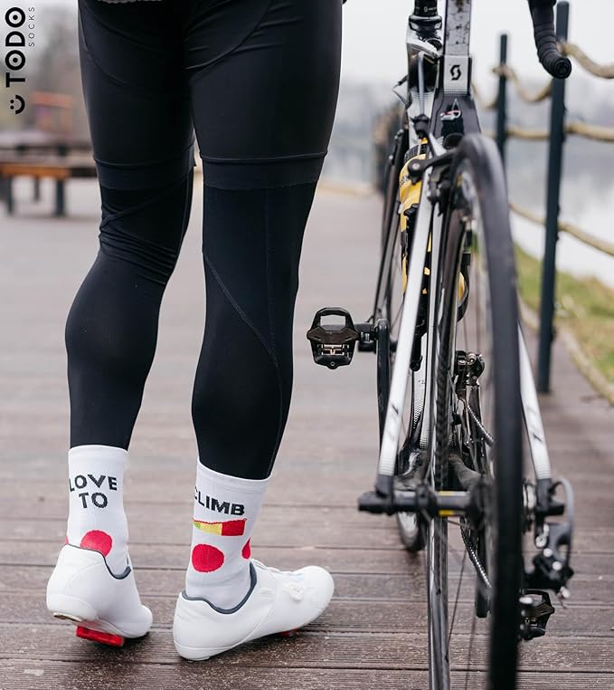 TODO PRO Cycling Socks - Breathable Bike Socks for Men and Women