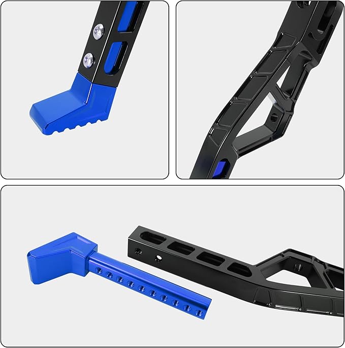 Kickstand for Surron,Adjustable Height Dirt Bike Kickstand CNC Aluminum Upgrades for Sur Ron Light Bee Talaria Sting,Blue