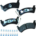 Bendix Premium SBC666 Ceramic Rear Brake Pads for Jeep Grand Cherokee 1998-1994