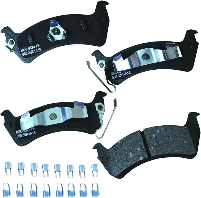 Bendix Premium SBC666 Ceramic Rear Brake Pads for Jeep Grand Cherokee 1998-1994