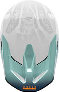 Fox Racing V1 Motocross Dirt Bike Helmet Visor, Arctic Blue Image Print, Small/Medium
