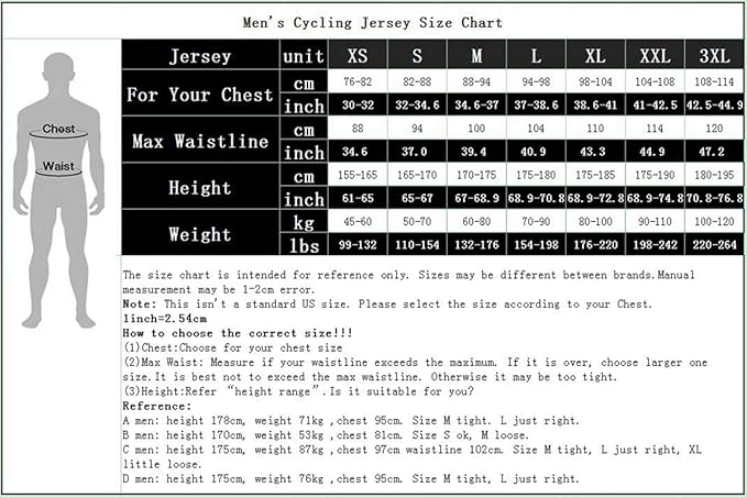 Cycling Jersey Mens Road Bicycle Clothing Summer Short Sleeve Breathable Cycling Tops