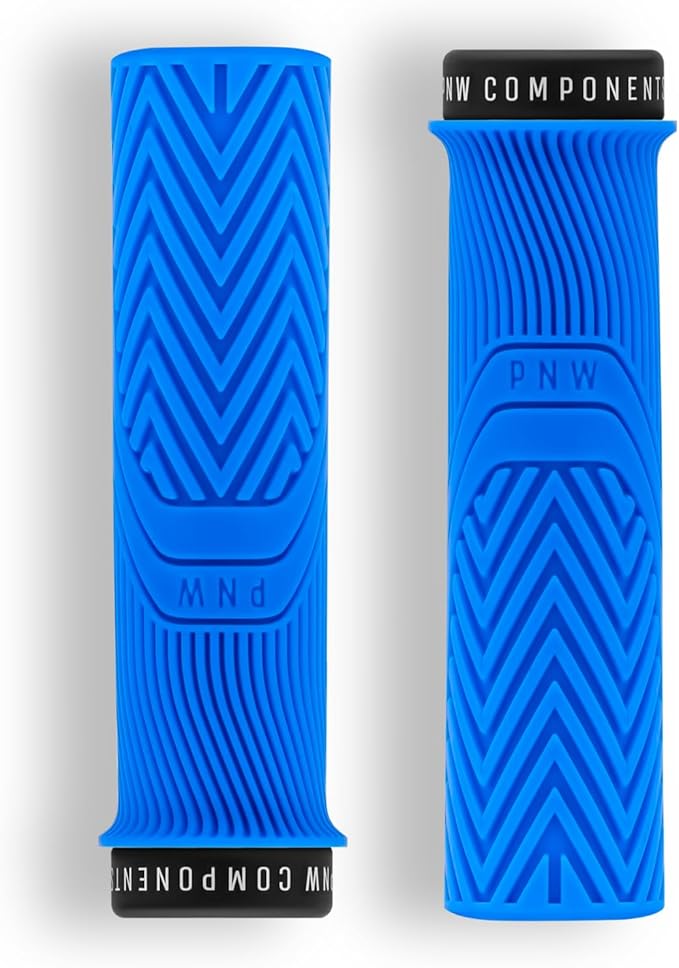 PNW Components Loam MTB Bike Grips – Lock-On Mountain Bike Handlebar Grips – 25A Tacky Rubber – Ergonomic Trail & Enduro Grip – 30mm or 34mm – Multiple Colors