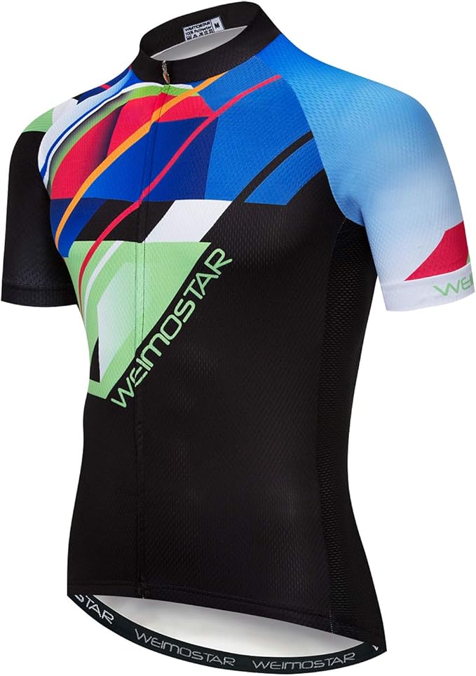 Cycling Jersey Mens Road Bicycle Clothing Summer Short Sleeve Breathable Cycling Tops