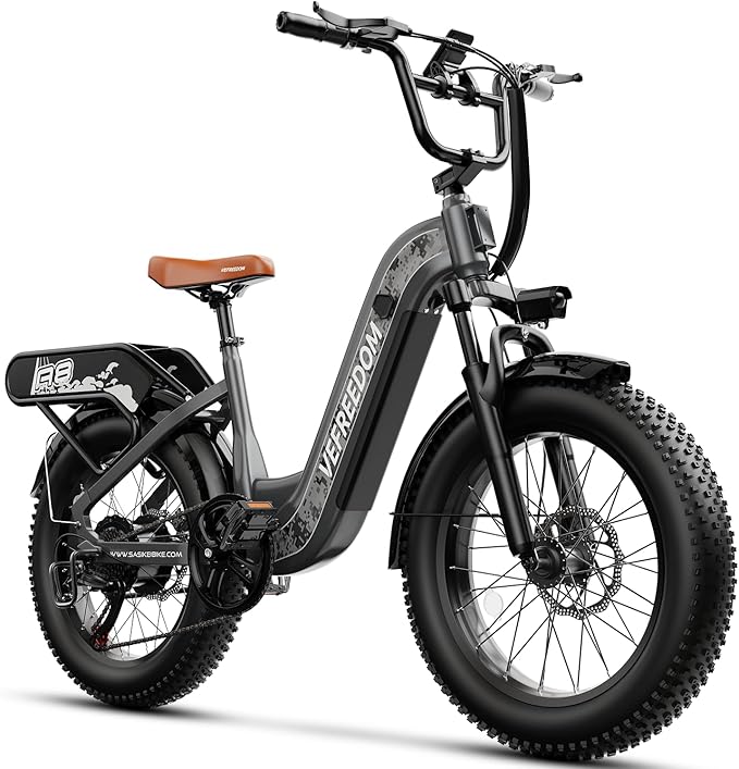 1500W Motor Electric Bike for Adults 80 Miles 30MPH Ebike 20" x 4 Fat Tire 48V 20Ah Removable Battery Mountain E Bike Commuter Front Suspension Bicycles Men Women