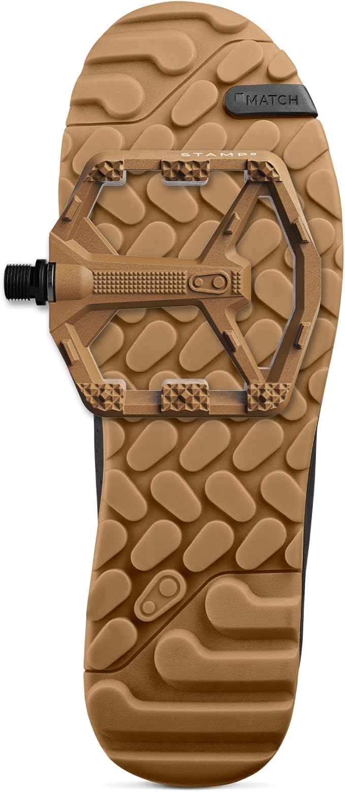 Crankbrothers Stamp Flat MTB Pedals - Size-Specific, Lightweight, Versatile, Durable Bike Pedals
