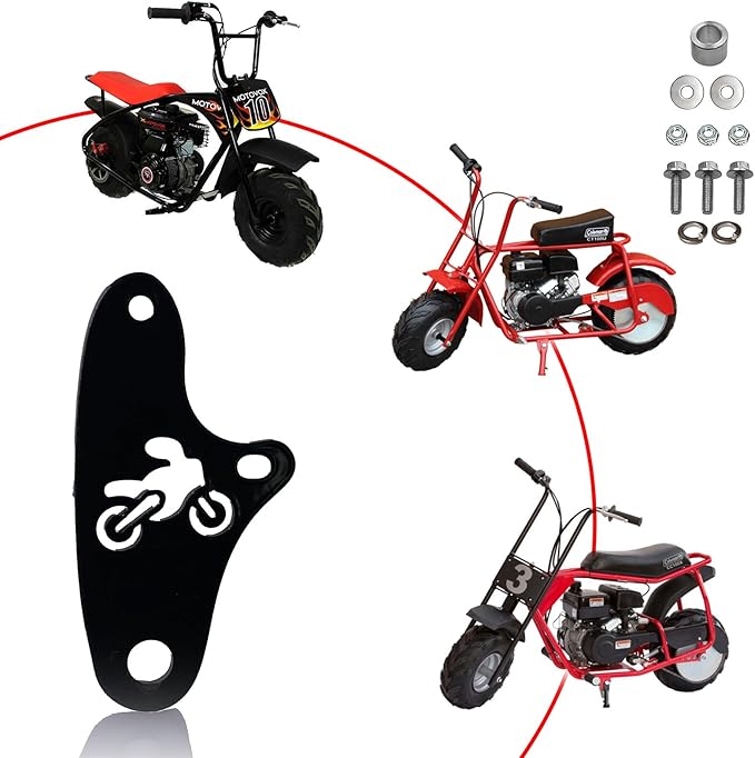 JMCHstore Mini Bike Hydraulic Brake Caliper Bracket kit for Motovox MBX10 97cc Coleman CT100U CC100X 98cc Mini Bike