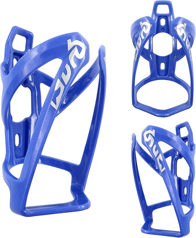 2PCS Bike Water Bottle Holder, Bicycle Water Bottle Cage, Universal Bike Cup Holder for Bicycle, Cycling, Road/Mountain Bikes, Blue