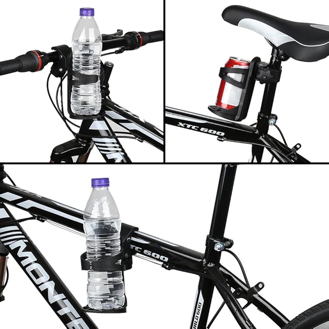 Accmor Universal Bike Water Bottle Holder for Large Bottles, Bike Water Bottle Cages Cup Holder Fits Most Bicycles