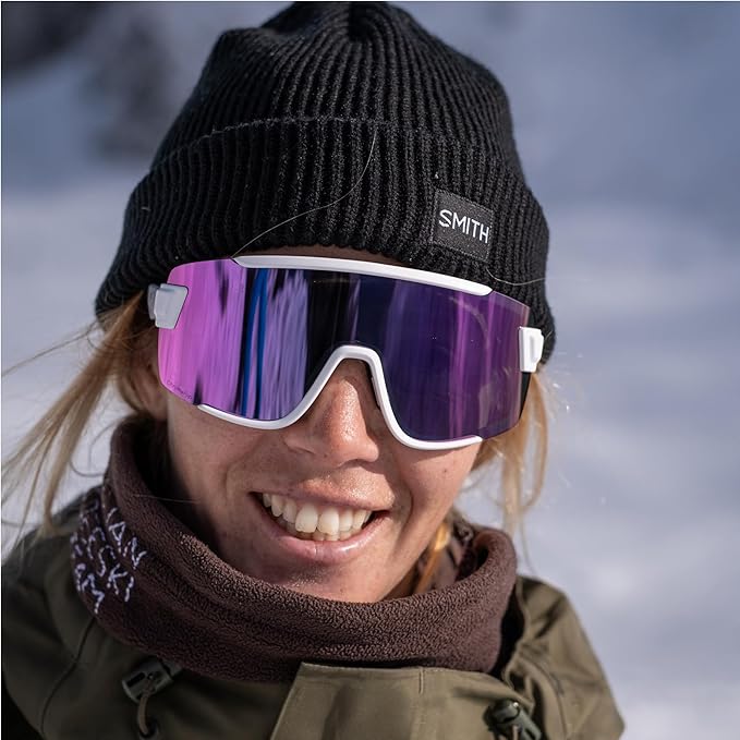 SMITH Wildcat Sunglasses with ChromaPop Shield Lens – Performance Sports Sunglasses for Biking & More – For Men & Women