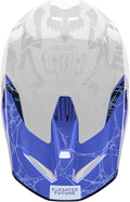 Fox Racing Youth V1 Motocross Dirt Bike Helmet Visor, Purple Dove Diffuse, One Size