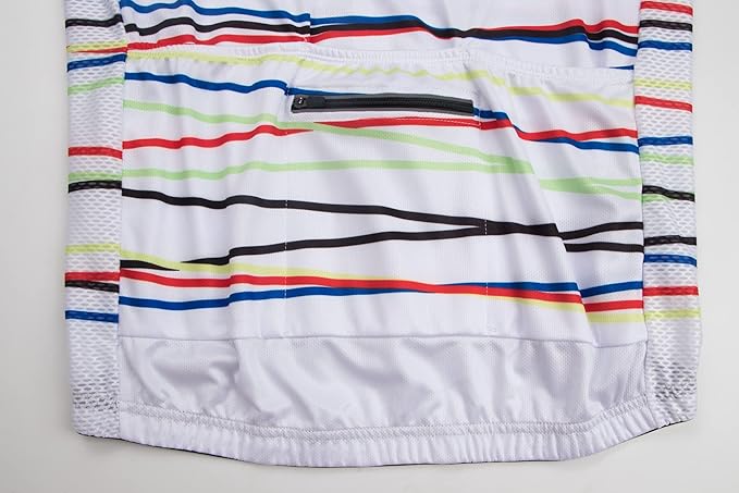 Coconut Ropamo CR Mens Cycling Jersey Short Sleeve Road Bike Shirt with 3+1 Zipper Pockets Breathable Quick Dry