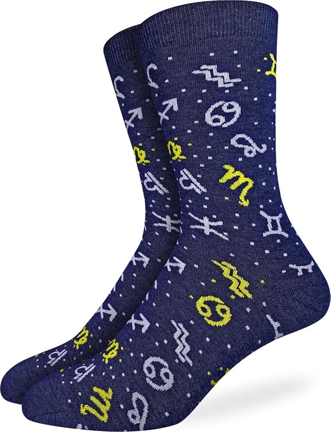 Good Luck Sock Novelty Crew Socks for Adults - For Men, Women and Teens
