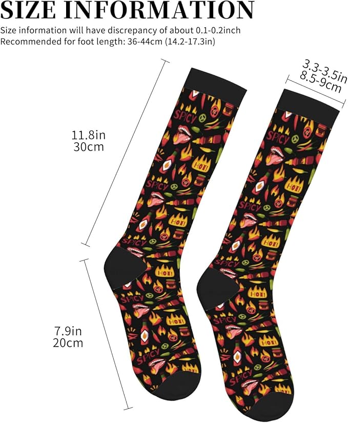 bassyil Compression Socks for Women & Men Circulation 15-20 mmHg Knee High Best Support for Nurses Travel Running Athletic