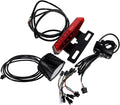 BESPORTBLE Electric Bike Light Kit with LED Front and Rear Tail Lights, Turn Signal and Horn Switch Button, Motorcycle Handlebar Switch, Electric Cycling Safety for Night Riding
