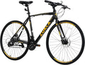Adult Hybrid Bike 24 Speed Hybrid Bike Disc Brake 700C Road Bike, Aluminium Alloy Frame,Disc Brake,Racing Bicycle,Commuter Bike,for Men Women's City Bicycle