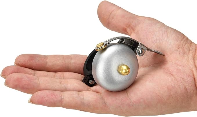 Bike Bell Brass Mini, Clearer Louder Longer Sustained Purer Tone