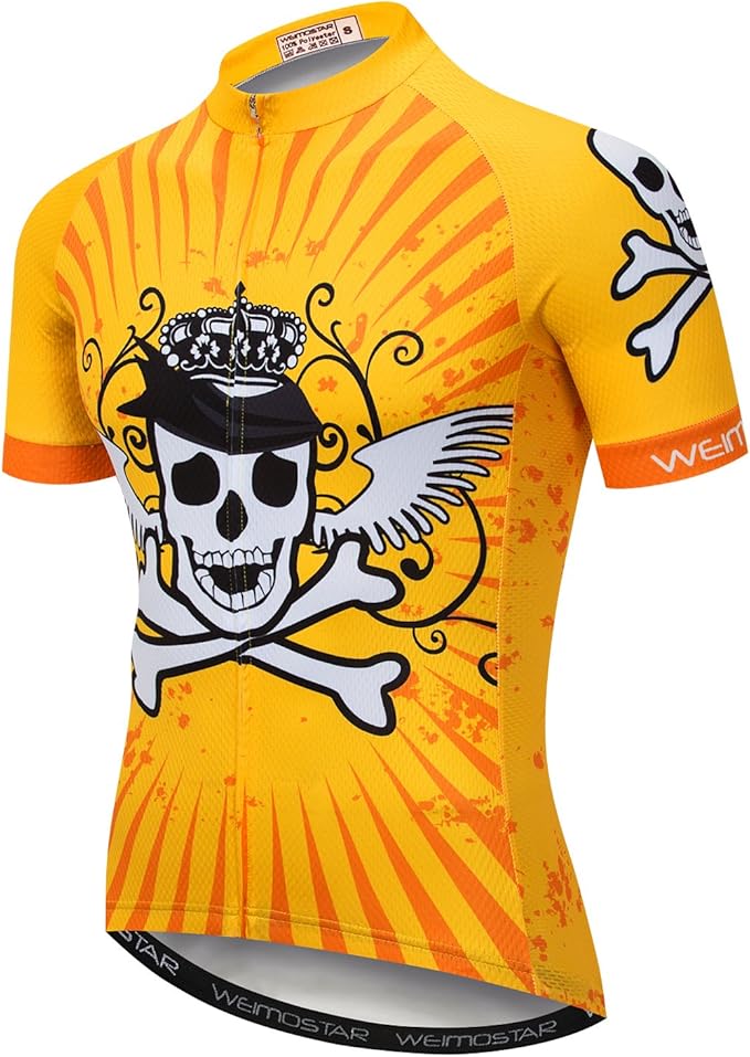 Cycling Jersey Mens Road Bicycle Clothing Summer Short Sleeve Breathable Cycling Tops