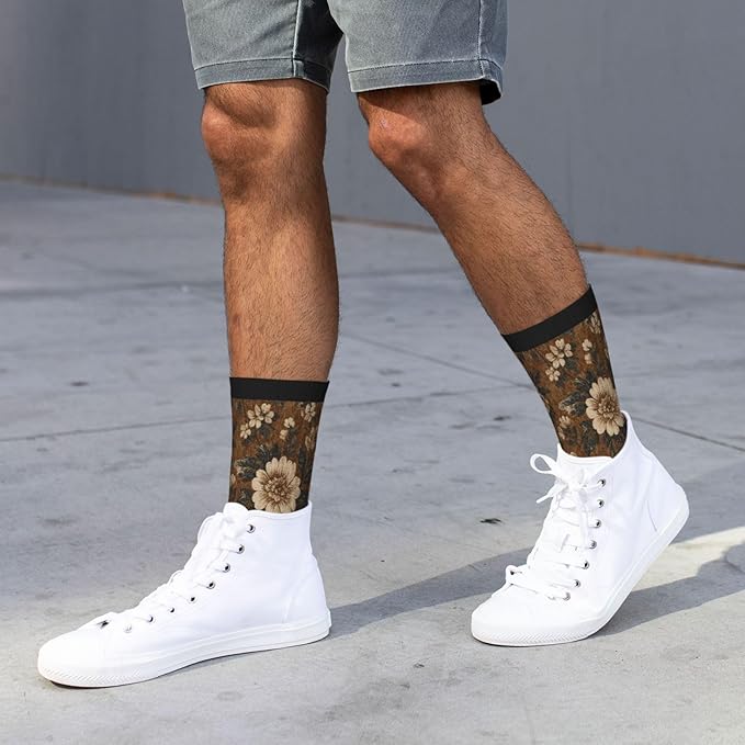 Crew Athletic Socks Funny Crazy Casual Sports Novelty Dress Socks for Women Men Running Hiking