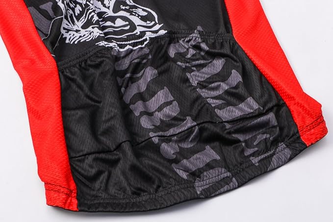 New Pro Full Zipper Men's Cycling Jersey Short Sleeve Riding Shirt USA
