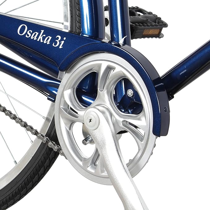 Tracer Osaka Hybrid Bikes, Steel Frame, Shimano Nexus Inter 3/7 Speed, Brown Seat Brown Grips, Road Bike, City Bike, Multiple Colors