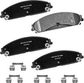 Bendix Premium SBC1058A Ceramic Front Brake Pads for Chrysler 300 2019, Dodge Challenger 2020-2019, Charger 2021-2019