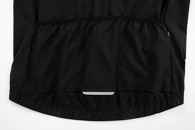 Men's Cycling Jacket Ultra-light Cycling Tops 4 Pockets Windproof Waterproof Bike Windbreaker Double Open Zipper