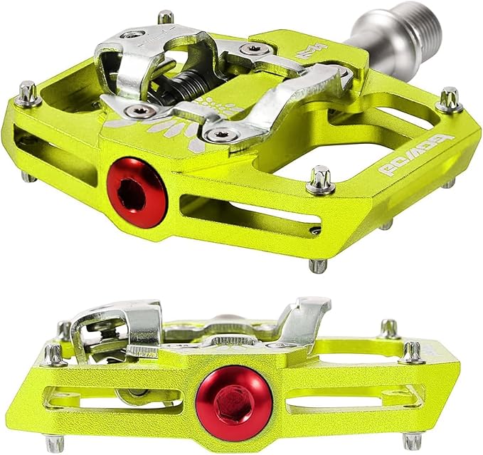 Bike Pedals 9/16" Lightweight Non-Slip Bicycle Platform Pedals - Fits Most Adult Bikes & Mountain Bikes &MTB, Road Bikes and Slip-Resistant Design