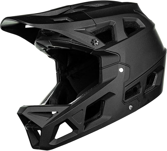 ILM Adult Mountain Bike Helmet Men & Women Full Face Lightweight BMX MTB Helmet ASTM CPSC CE Certified Cycling Helmet Model ZL-B068