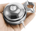 SABLUE Classic Vintage Bike Bell Cool Chrome Rotary Double-Sided Metal Handlebar Safety Cycling Retro Bicycle Tricycle Road Mountain Loud Ring Horn Crisp Clear Sound Alarm Tricycles Trike Ebike S0036