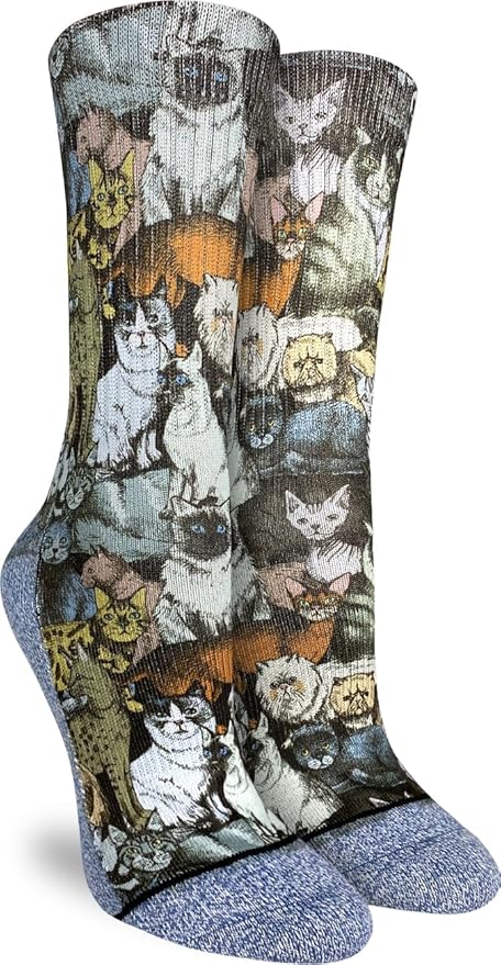 Good Luck Sock Novelty Crew Socks for Adults - For Men, Women and Teens