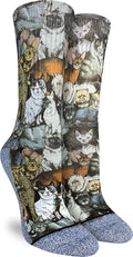 Good Luck Sock Novelty Crew Socks for Adults - For Men, Women and Teens