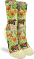 Good Luck Sock Novelty Crew Socks for Adults - For Men, Women and Teens