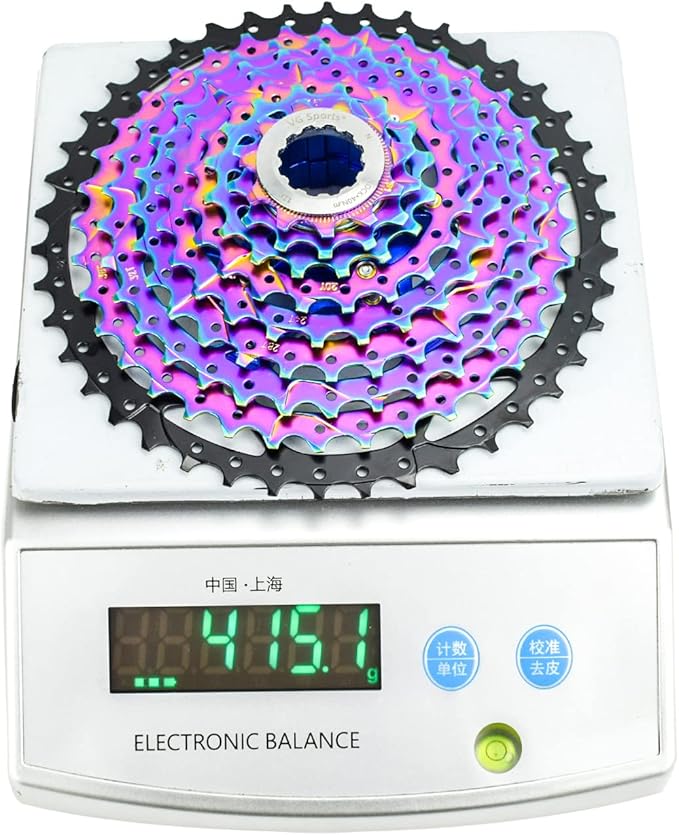 VG SPORTS 8/9/10/11/12 Speed Ultra-Light Bike Cassette for Mountain Bike 11-40T/11-42T/11-46T/11-50T/11-52T MTB Cassette Lightweight Aluminum Bracket Cassette