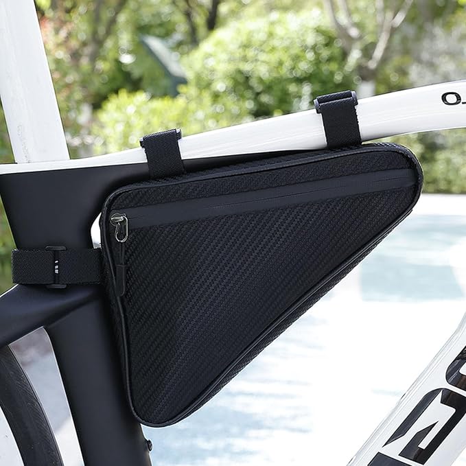 Bicycles Frame Bag Storage Pouches Bikes Front Top Tube Bag Practical Cycling Triangular Pouches for Mountain Bikes
