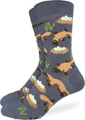 Good Luck Sock Novelty Crew Socks for Adults - For Men, Women and Teens