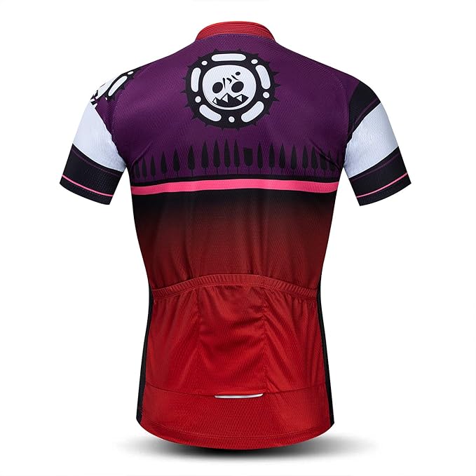Men's Cycling Jerseys Summer Breathable Bicycle Shirts for Male Riding Clothing Quick Dry MTB Jersey