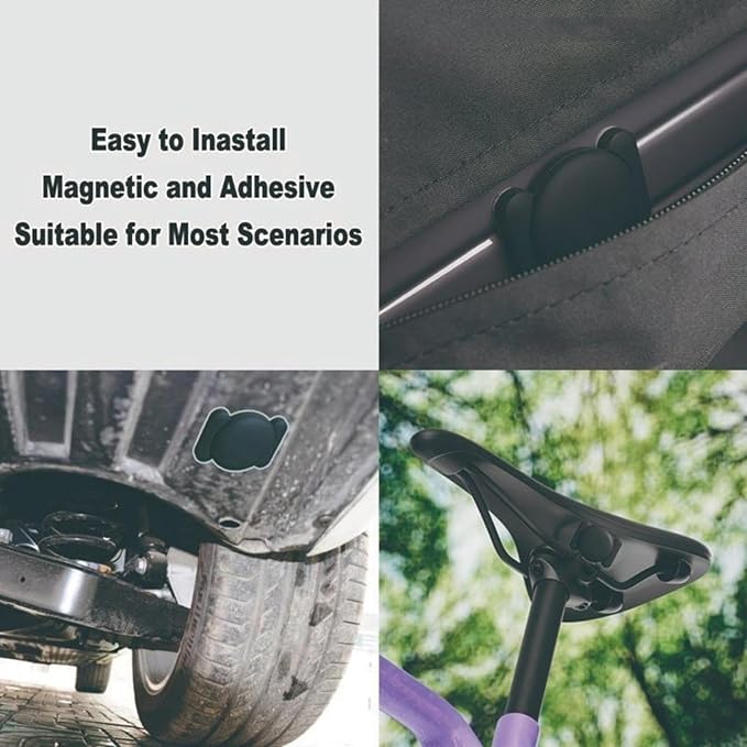 Tracker for Elderly, Kids, Bikes & Motorcycles, Affordable GPS Locator, High-Precision Positioning, Easy to Use, Real-Time Tracking, Theft Protection, Location Monitoring. (3PCS)