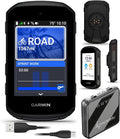Garmin Edge 550 Compact GPS Cycling Computer 2.7" Vivid Color Display with Wearable4U PowerBank Bundle