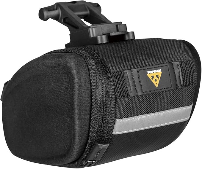 Topeak SideKick Wedge Pack with Fixer F25 - Bike Seat Pack - Black - Medium