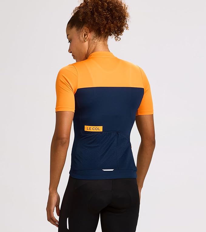 LE COL WoWomen's Sport Jersey |Short Sleeve Cycling Shirt | Lightweight, Moisture Wicking Cycling Top | S - XL