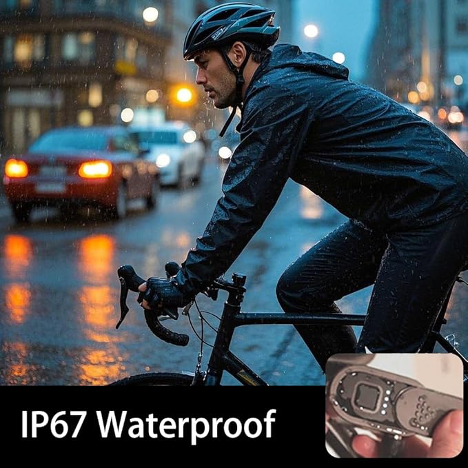 Chain Lock with Key eLinkSmart Waterproof Bicycle 100CM Chain Lock for Bike Scooter Motorcycle Door Fence Gate Fingerprint Bluetooth App Heavy Duty Outdoor Security