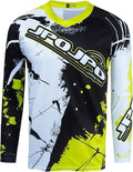 Men's Mountain Bike Jersey Long Sleeve Off-Road Clothing Downhill&Motocross Shirts Breathable/Moisture-Wicking Tops