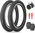 ZUKKA Bike Tire 20/24/26/27.5/29 x 2.125 Bike Tire 2 Pack Mountain Bike Tire Folding Replacement Tire for MTB Mountain Bike, Kids