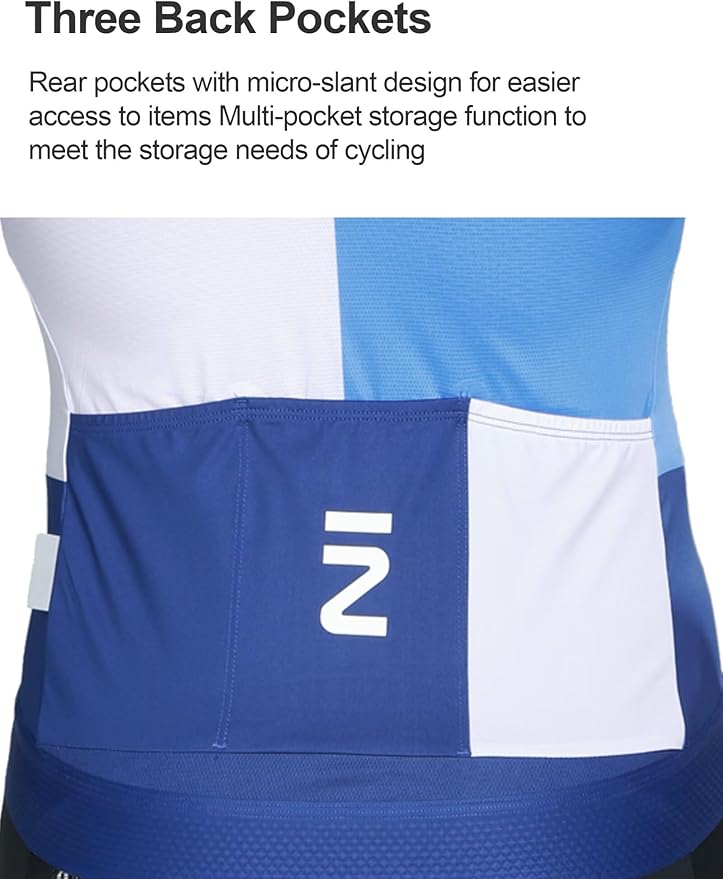 INBIKE Cycling Jersey Long Sleeve Breathable and Quick Dry with 3 Rear Pockets Biking Shirt for Men and Women